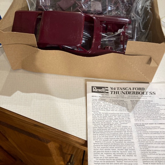 Revell Hot Rod Tasca Ford Thunderbolt model - Picture 3 of 4